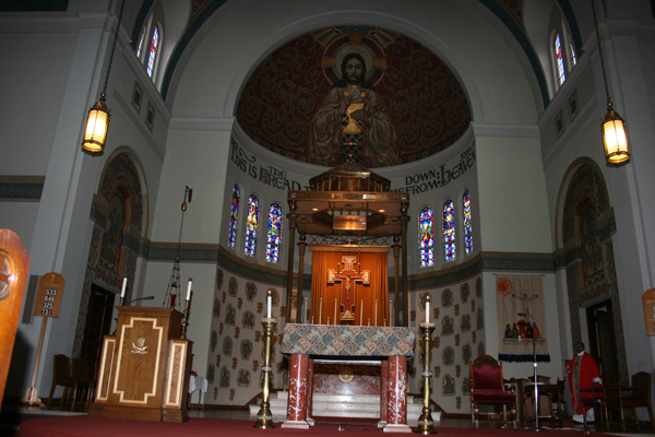 Blessed Sacrament sanctuary